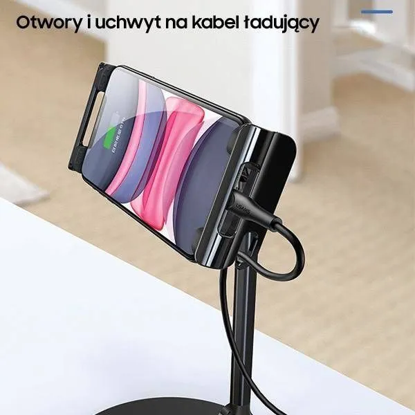 Mbajtëse USAMS për celular dhe tablet, e bardhë - 10