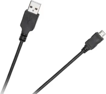 Kabllo USB Cabletech Micro USB, 1.8m, i zi