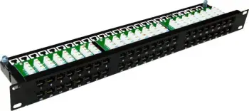Panel patch Alantec Optimum PK030, 48 porta, UTP Cat.6, 1U, i zi
