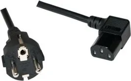 Kabllo rryme LogiLink CP117, Schuko në C13, 2m, e zezë - 1
