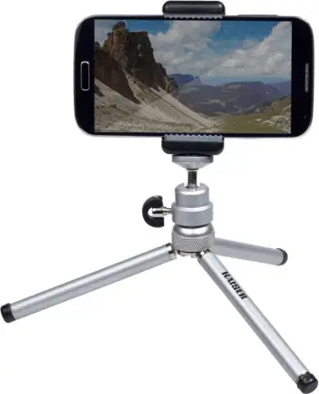 Tripod tavoline Kaiser Fototechnik 6016, për smartphone, metalik