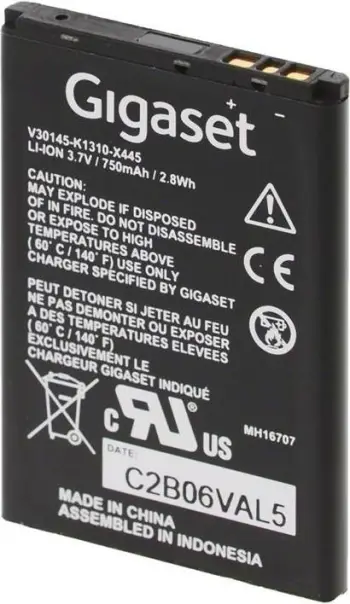 Bateri telefoni Unify V30145-K1310-X445, 750mAh Li Ion, për Siemens OpenStage SL4
