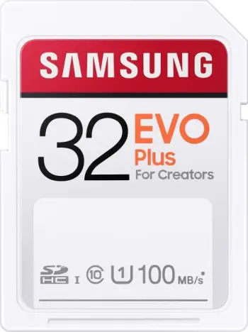 Kartë memorie Samsung Evo Plus, SDHC, 32GB, klasa 10, UHS-I/U1