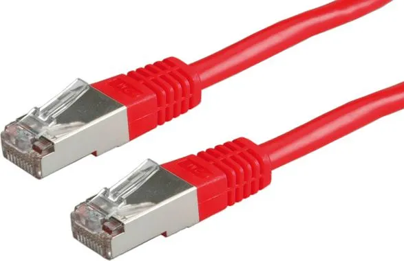 Kabllo rrjeti Roline PatchCord, Cat.6, S/FTP, 5m, i kuq - 1