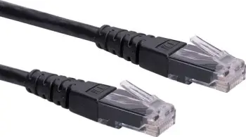 Kabllo rrjeti ROLINE UTP Patch Cord Cat.6, 2m, e zezë