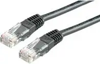 Kabllo rrjeti Roline Patchcord, UTP Cat5e, 5m, e zezë