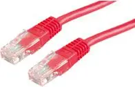 Kabllo rrjeti Roline PatchCord, UTP Cat5e, 0.5m, e kuqe