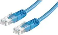 Kabllo rrjeti Roline PatchCord, UTP Cat5e, 0.5m, blu