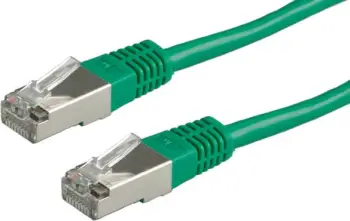 Kabllo rrjeti ROLINE S FTP Cat 5e, 1m, e gjelbër