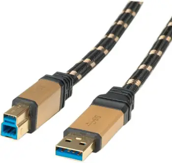 Kabllo USB Roline USB A, USB 3.0, 3 m, e zezë