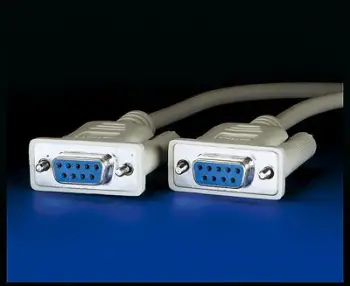 Kabllo seriale ROLINE Serial Link, DB9 F-F, 1.8m, gri