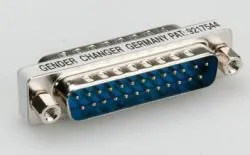 Adapter D Sub Roline, 25 pin mashkull në 25 pin mashkull - 1