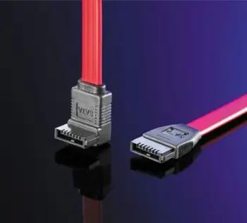 Kabllo i brendshëm SATA ROLINE 11.03.1556, 3 Gbit/s, 0.5m, i kuq