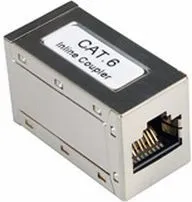 Adaptues rrjeti Roline Modular Coupler, Cat.6, i mbrojtur, argjendtë - 1