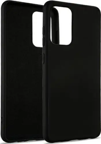 Mbrojtëse silikoni Beline për Samsung Galaxy S22 Ultra, premium, e zezë