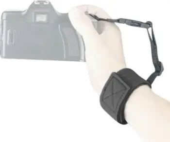 Rrip dore për kamera OP/TECH Strap System, model 6701252, i zi