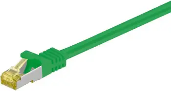 Kabllo rrjeti Goobay 91577, Cat7 S FTP, 0.5m, e gjelbër