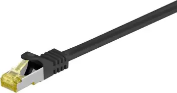 Kabllo rrjeti Goobay RJ-45 CAT7, 5m, S/FTP, e zezë