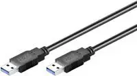 Kabllo USB Goobay 93928, USB 3.0, 1.8m, e zezë