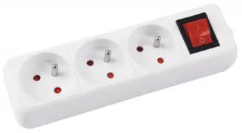 Shtekerlistë Office Products 13113341-14, 3 dalje, 3 m, e bardhë