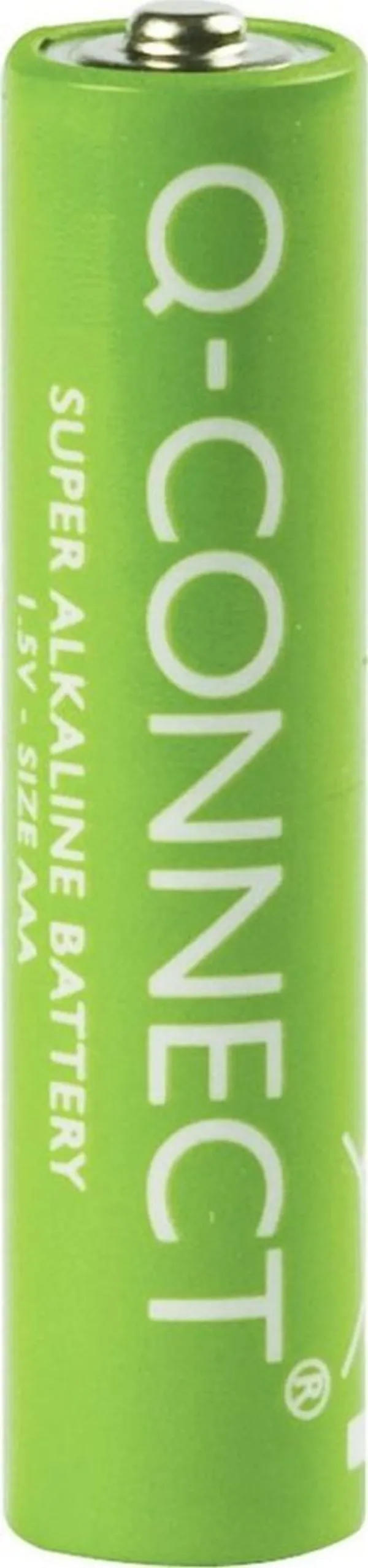 Bateri alkaline AAA Q-Connect KF00488, 1.5V, paketim 4 copë, jeshile - 2