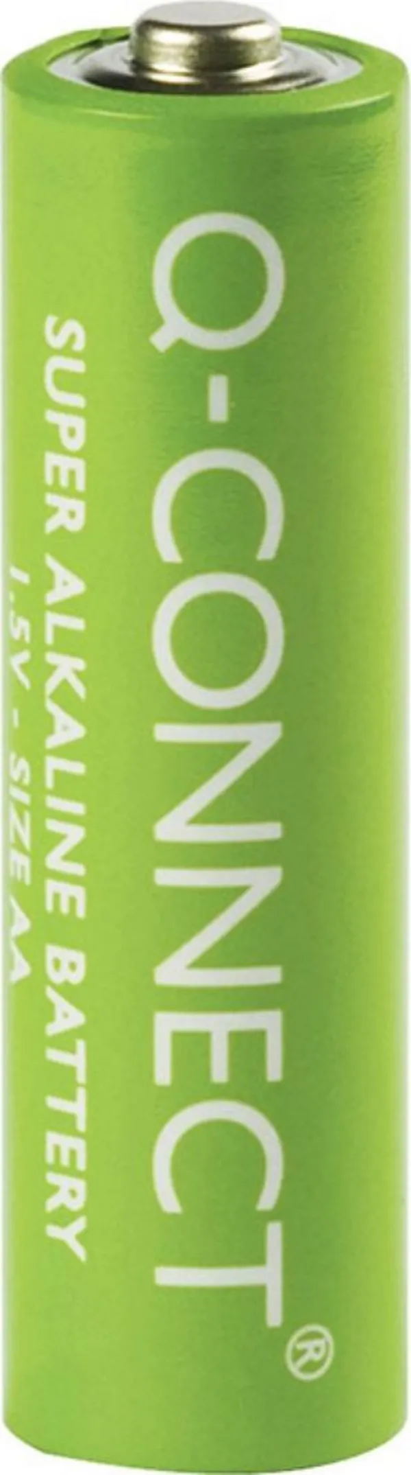 Bateri alkaline Q-Connect KF00489, AA, set 4 copë, jeshile - 2
