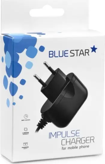 Karikues rrjeti Blue Star TFK-TC-1100B, 2A, micro USB, i bardhë