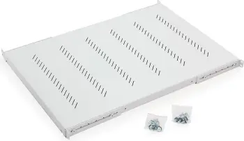 Raft perforues rack Triton 1U, 850mm, 150kg, gri
