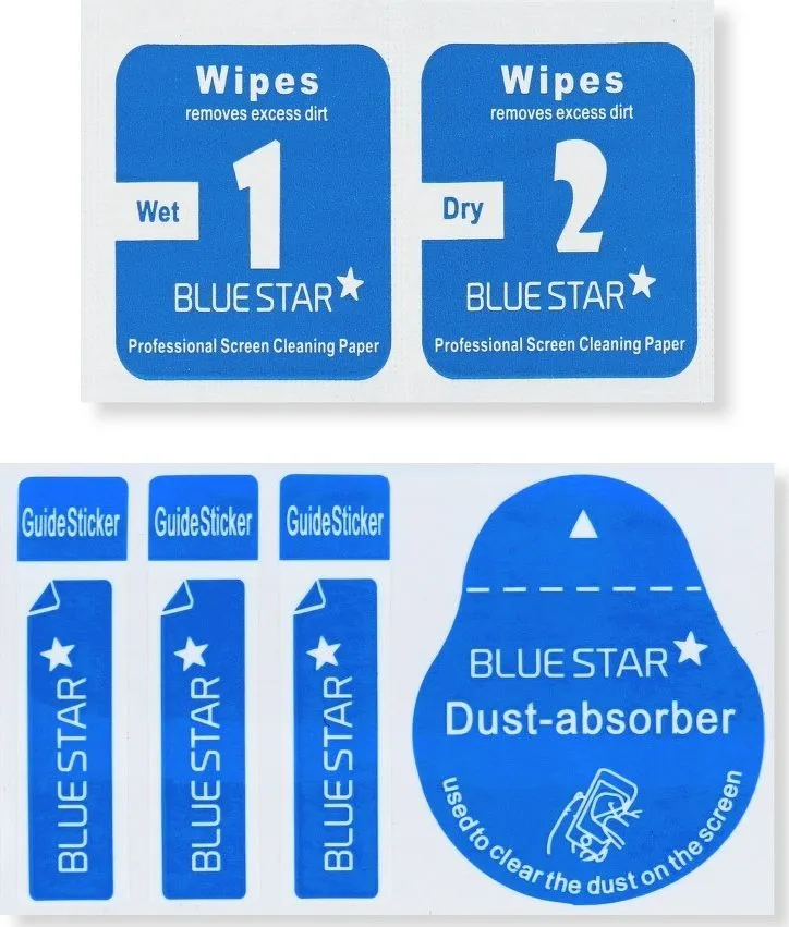 Xham mbrojtës Partner Tele.com Blue Star për Oppo Reno 3, 9H, 0.3mm, transparent - 2