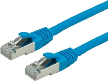 PatchCord S/FTP, Kat.6, 0.5m, LSOH, niebieski (21.99.1224)