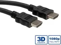 Kabllo monitori Roline HDMI High Speed, 20m, e zezë