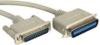 Kabllo printeri Roline Centronics në 25 pin, 3m, e mbrojtur, gri - 1