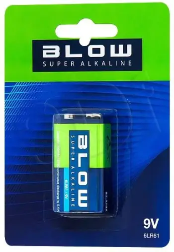 Bateri alkaline BLOW 6LR61, 9V, 1 copë