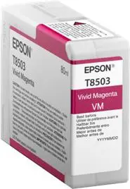Patronë boje Epson T8503, 80ml, Vivid Magenta, për SureColor SC-P800
