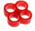 Organizues kabllosh E22 Stealth 4-Slot, plastik, i kuq