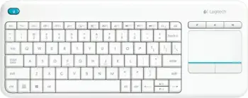 Tastierë Logitech K400 Plus, pa tel, e bardhë, (US) (920-007146)