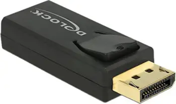 Përshtatës Delock DisplayPort - HDMI(65573), i zi