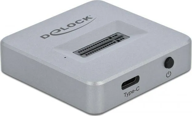 Dok stacion Delock 64000 M.2 PCIe NVMe, USB C 3.2 Gen 2, gri - 1