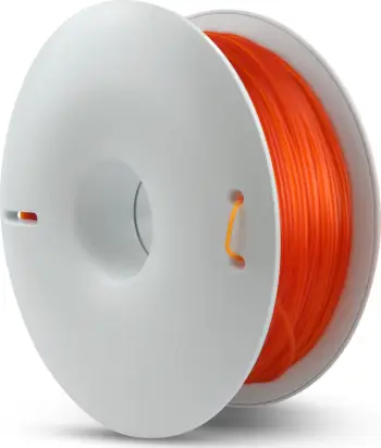 Filament 3D Fiberlogy Easy PET G, 1.75mm, 1kg, portokalli transparent