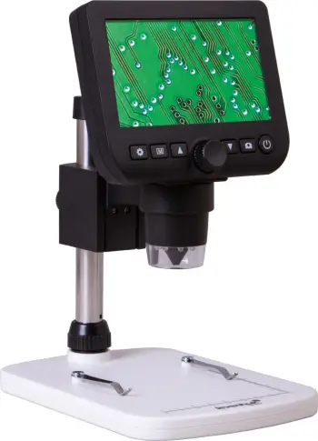 Mikroskop dixhital Levenhuk DTX 350, ekran 4.3", zmadhim 20-600x, i zi
