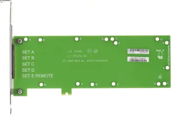 Mbajtëse baterie Amcc LSI00291, për module CacheVault, për slot PCI