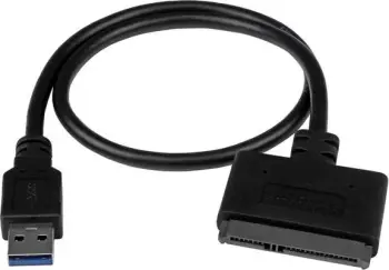 Kuti eksterni për disk 2.5" StarTech USB312SAT3CB, SATA SSD HDD, USB 3.2 Gen 2, e zezë