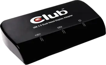 Adapter video Club 3D SenseVision CSV-2320HD, USB 3.0 në HDMI DVI, i zi