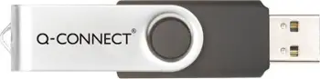 USB Q-Connect KF76970, 32GB, USB 2.0, argjendtë e zezë