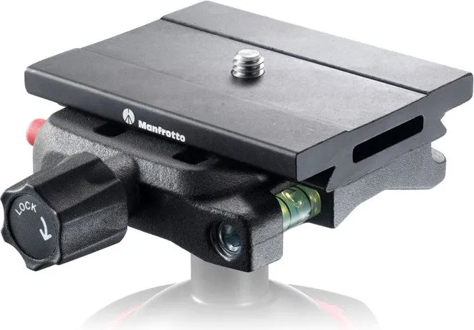 Adapter stativi Manfrotto MSQ6, për pllaka ARCA, alumini, i zi - 1