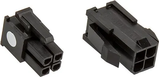 Adapter kabllo CableMod ATX EPS 4 pin, zgjatues, i zi - 1