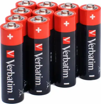 Bateri alkaline Verbatim AA R6, 1.5V, paketa 8 copë