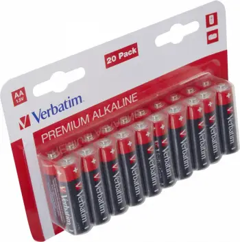 Bateri AA Verbatim R6, 1.5V, 20 copë