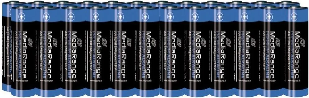 Bateri alkaline MediaRange AA R6, paketa 24 copë - 1