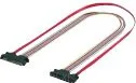 Kabllo Mcab SATA 22-pin - SATA 22-pin (7008018), 0.5m, e kuqe - 1
